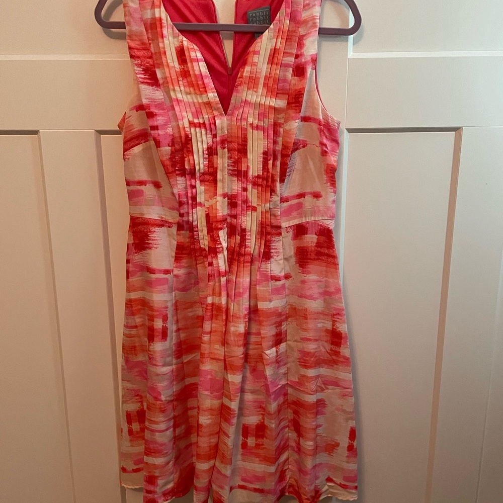 Rabbit, rabbit, rabbit size 10 sleeveless dress